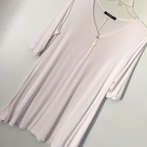 White Jersey Tunic